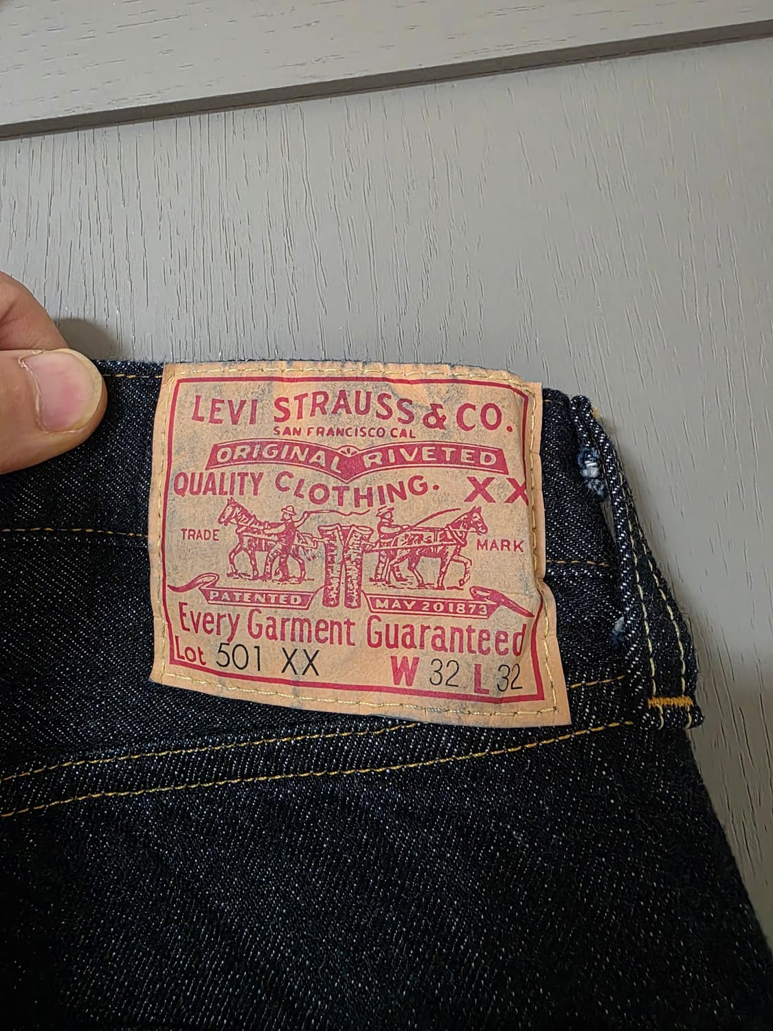 리바이스 LVC 55501 린스드 32x32 상품이미지3