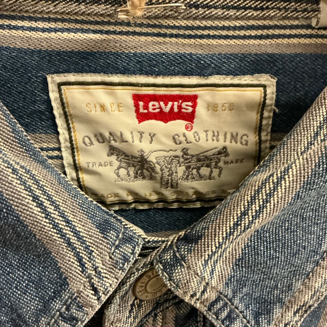 리바이스 데님 셔츠 상품이미지2