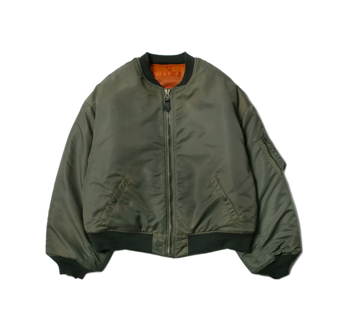 [L] 더뤡코즈 초판 NATURAL MA1 x BAJAULAUT 상품이미지1