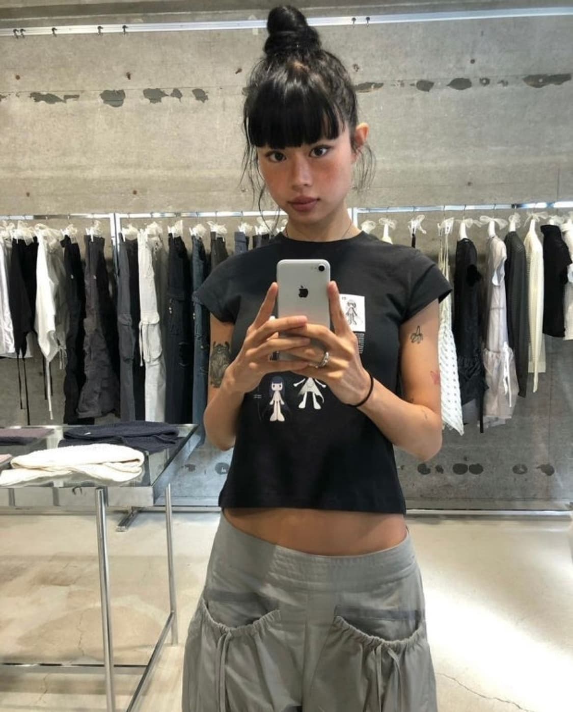 코이세이오 차콜 반팔 상품이미지1