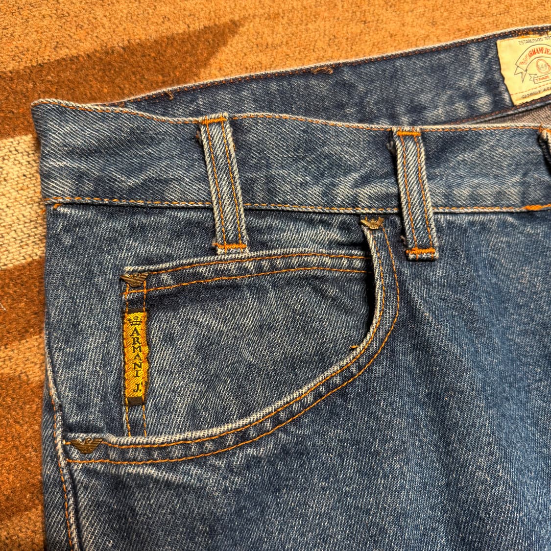 이태리 알마니 진스 Lot.8 데님 팬츠 35~36 상품이미지2