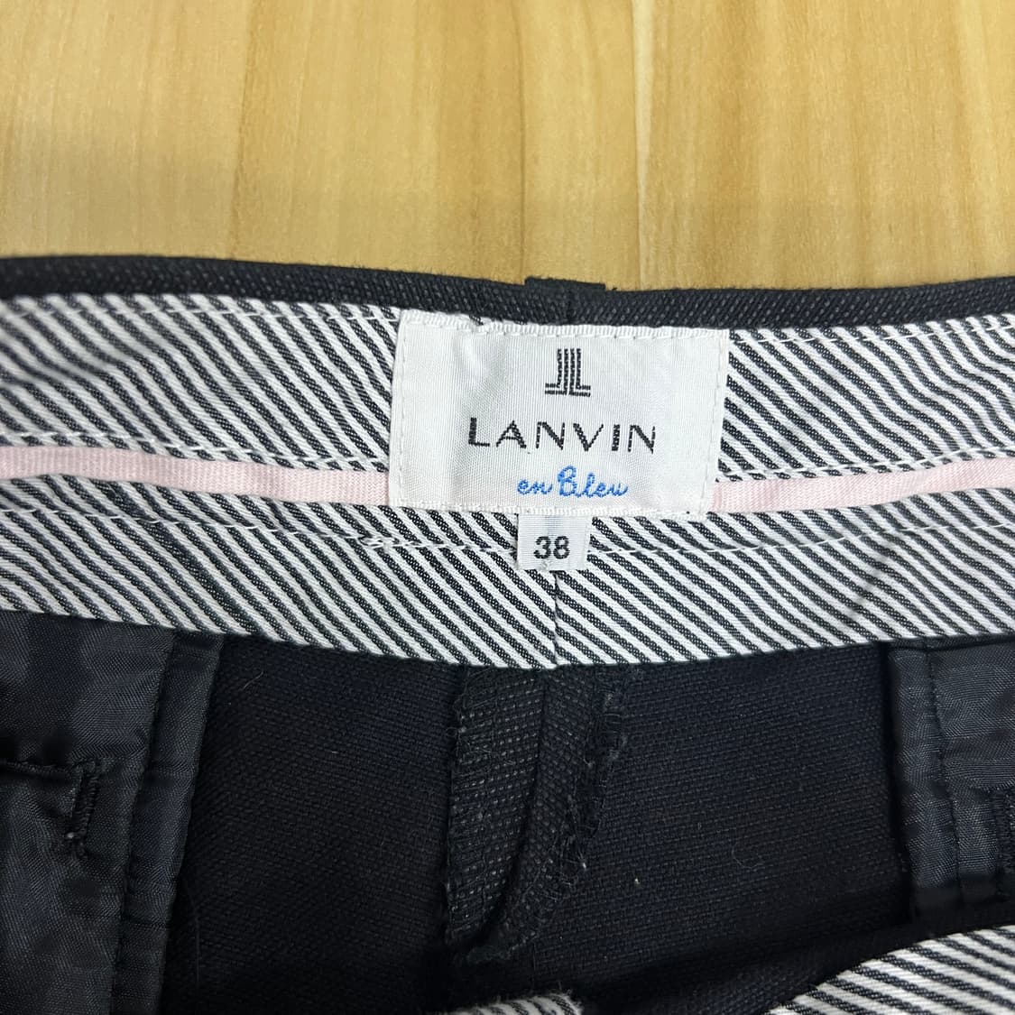 LANVIN 랑방 테일러드 핀턱 벌룬 숏팬츠 38 상품이미지3