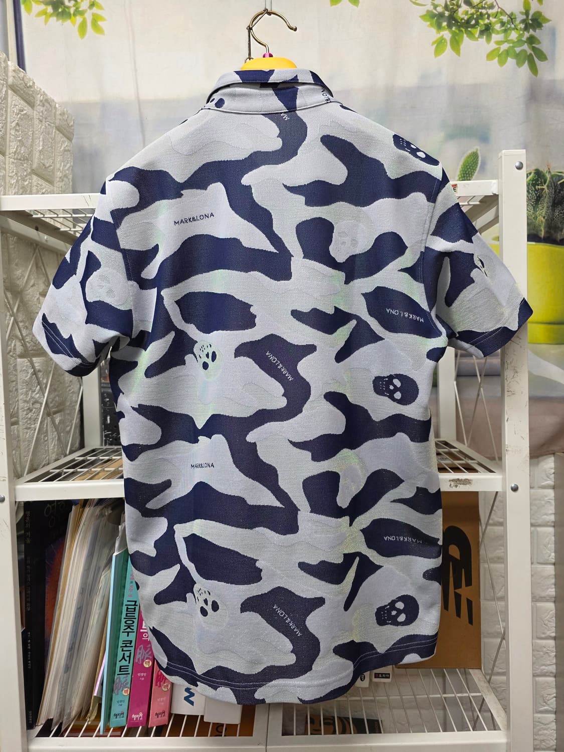 마크앤로나 남성 골프반팔티 100 스컬카모 골프 폴로셔츠 MM86 상품이미지4