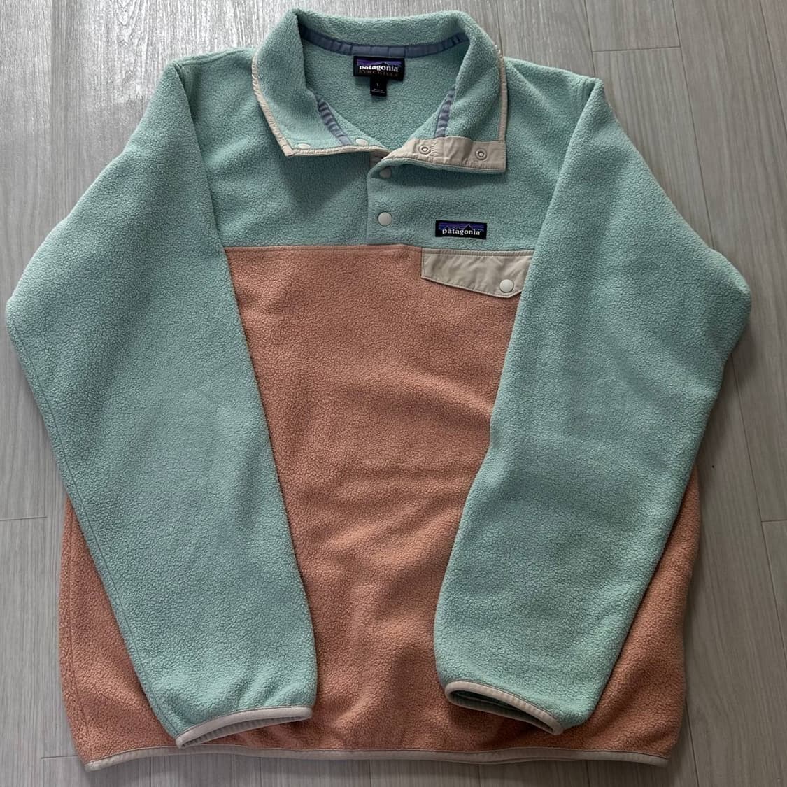 patagonia 파타고니아 신칠라 우먼 민트 코랄 L 상품이미지2