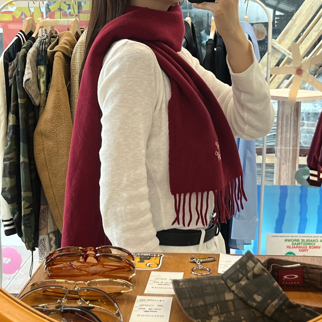 VIVIENNE WESTWOOD wool 100% Muffler 상품이미지2