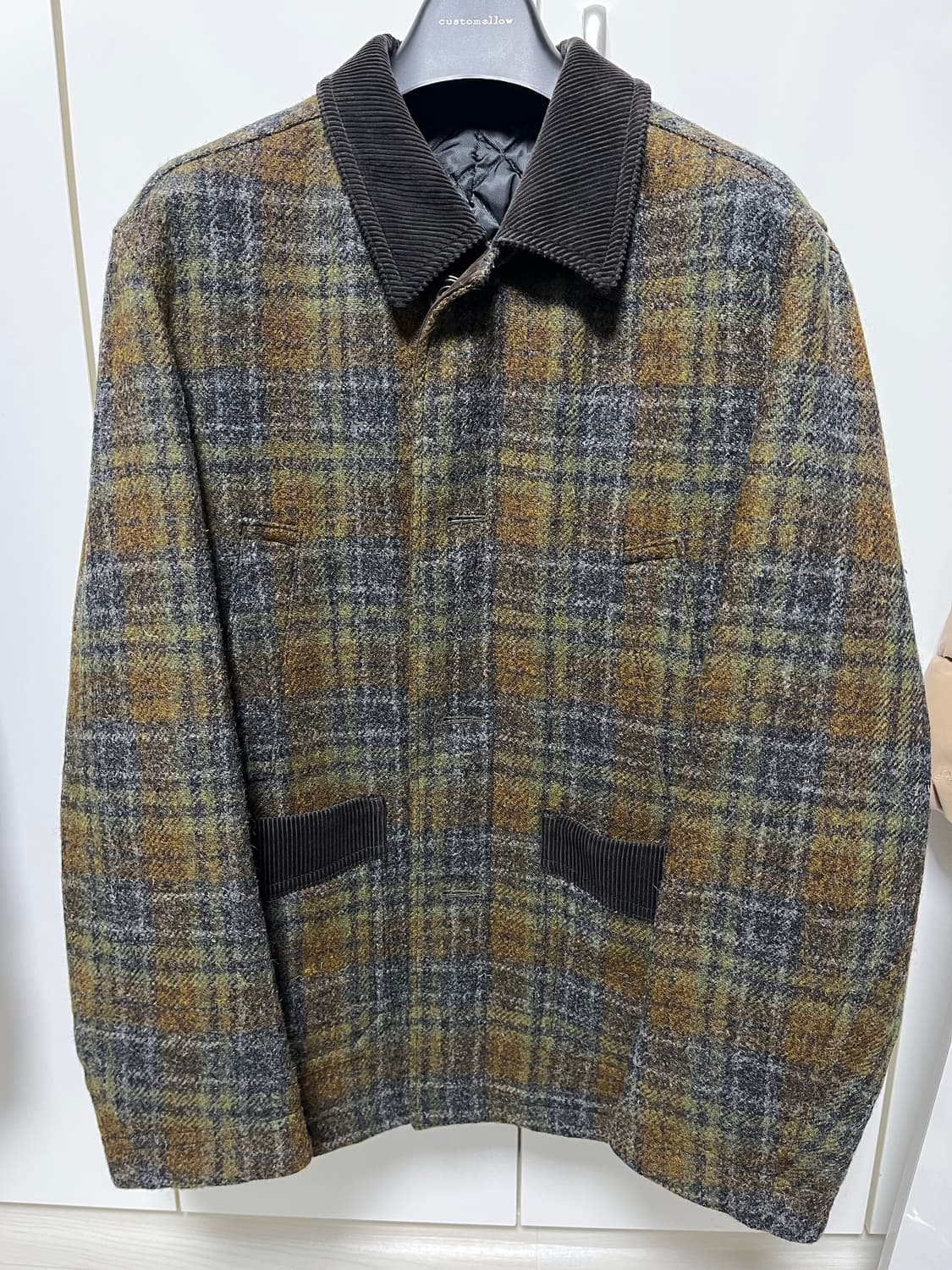 해리스트위드 초어코트 110 커스텀멜로우 상품이미지1