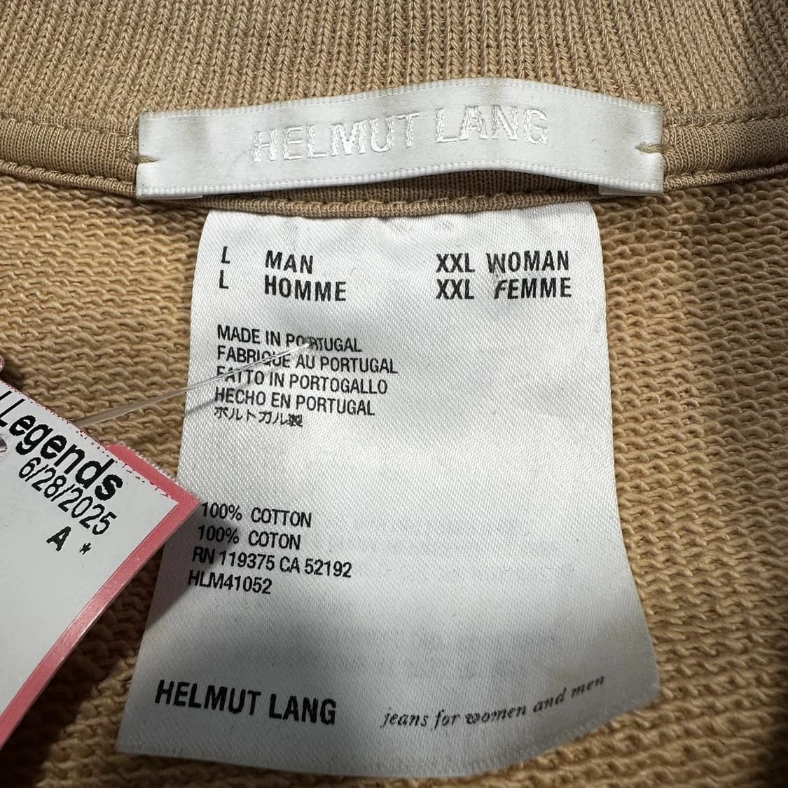 헬무트 랭 긴팔 크루넥 스웨터 상품이미지3