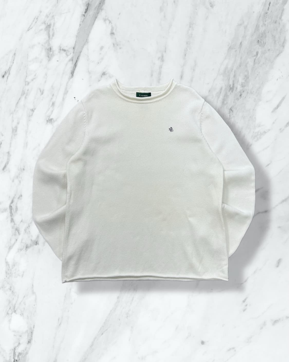 랄프로렌 화이트 니트 스웨터  상품이미지1