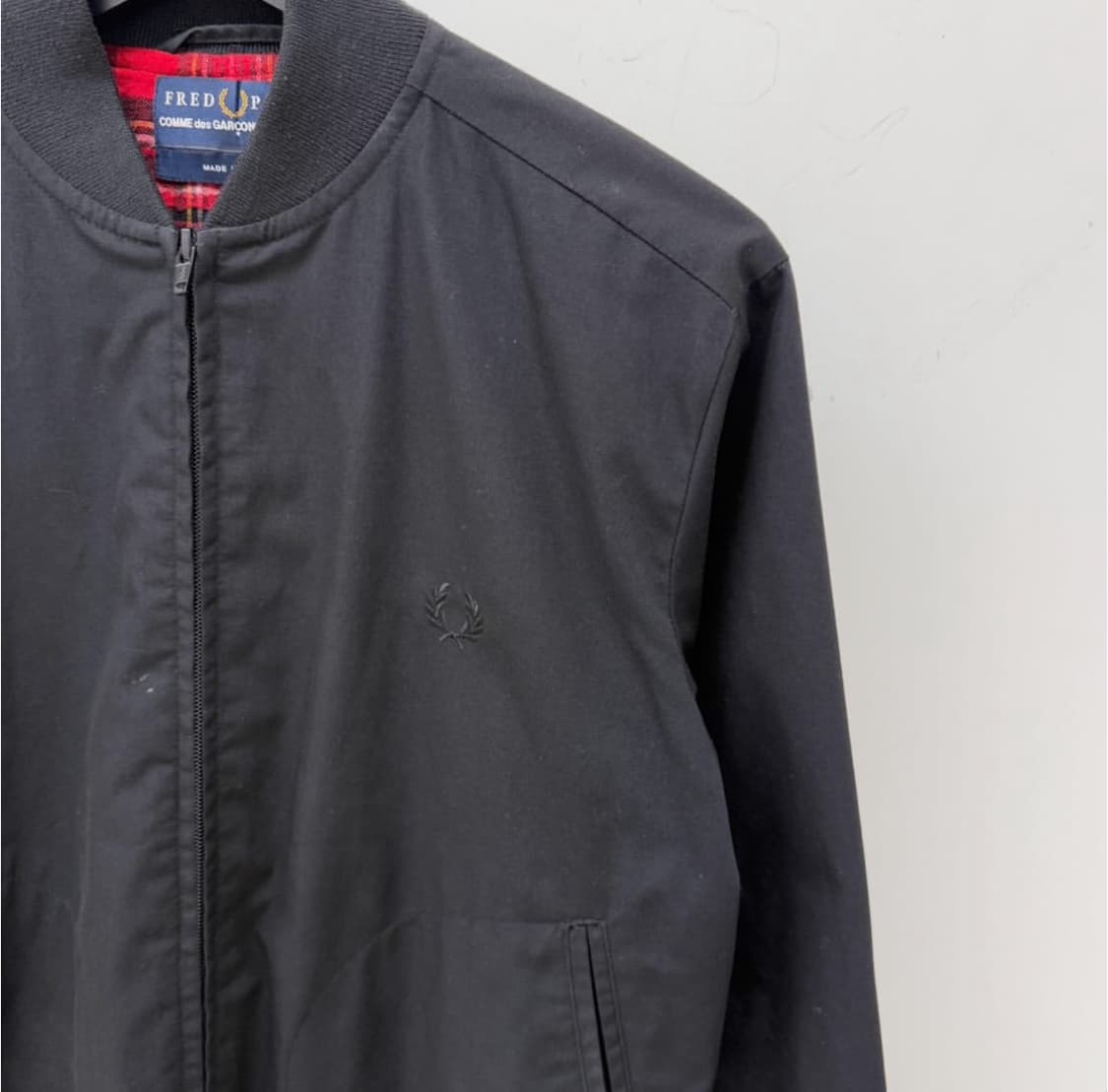 꼼데가르송 셔츠 x 프레드페리 블루종 자켓 상품이미지2