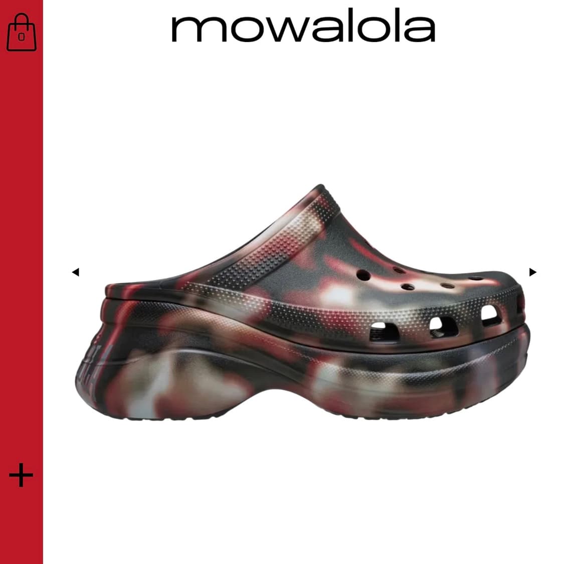Mowalola 크록스 Bae Night Camo 상품이미지2