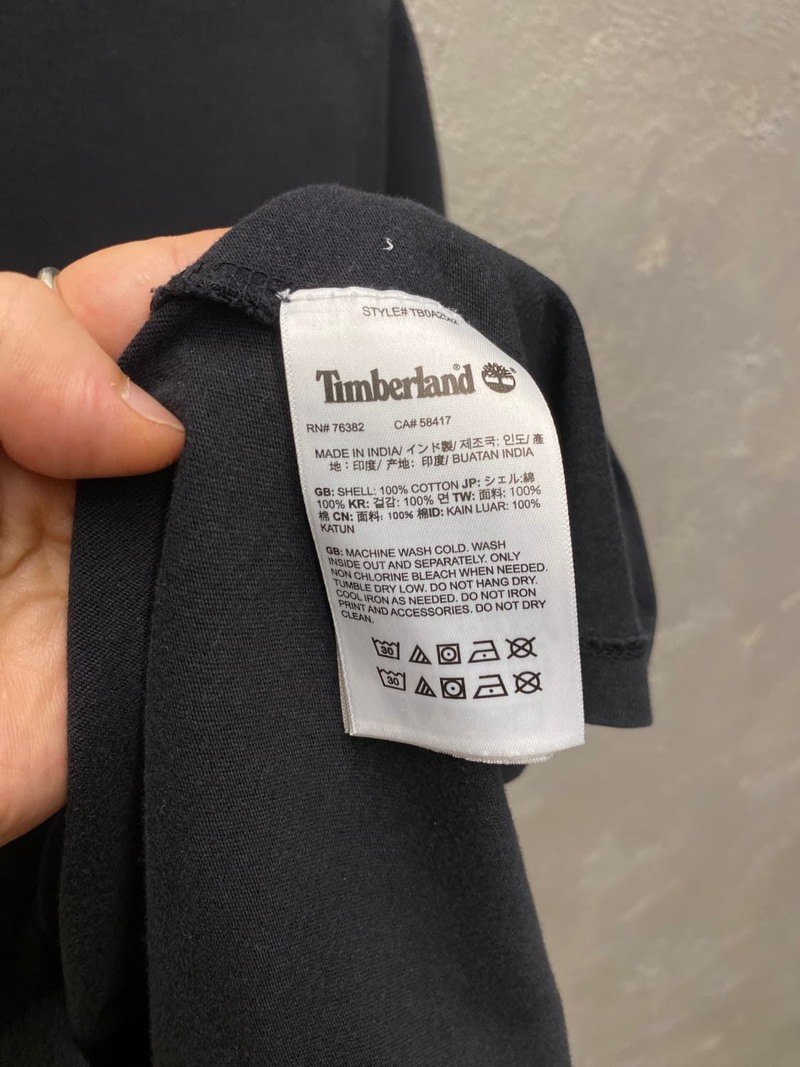 [S] Timberland 팀버랜드 카모플라쥬 로고 반팔 티셔츠 상품이미지7