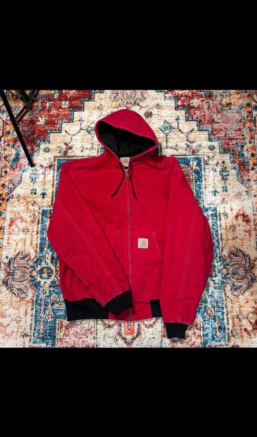 XL 칼하트 액티브 j03 후드자켓 Red 상품이미지1