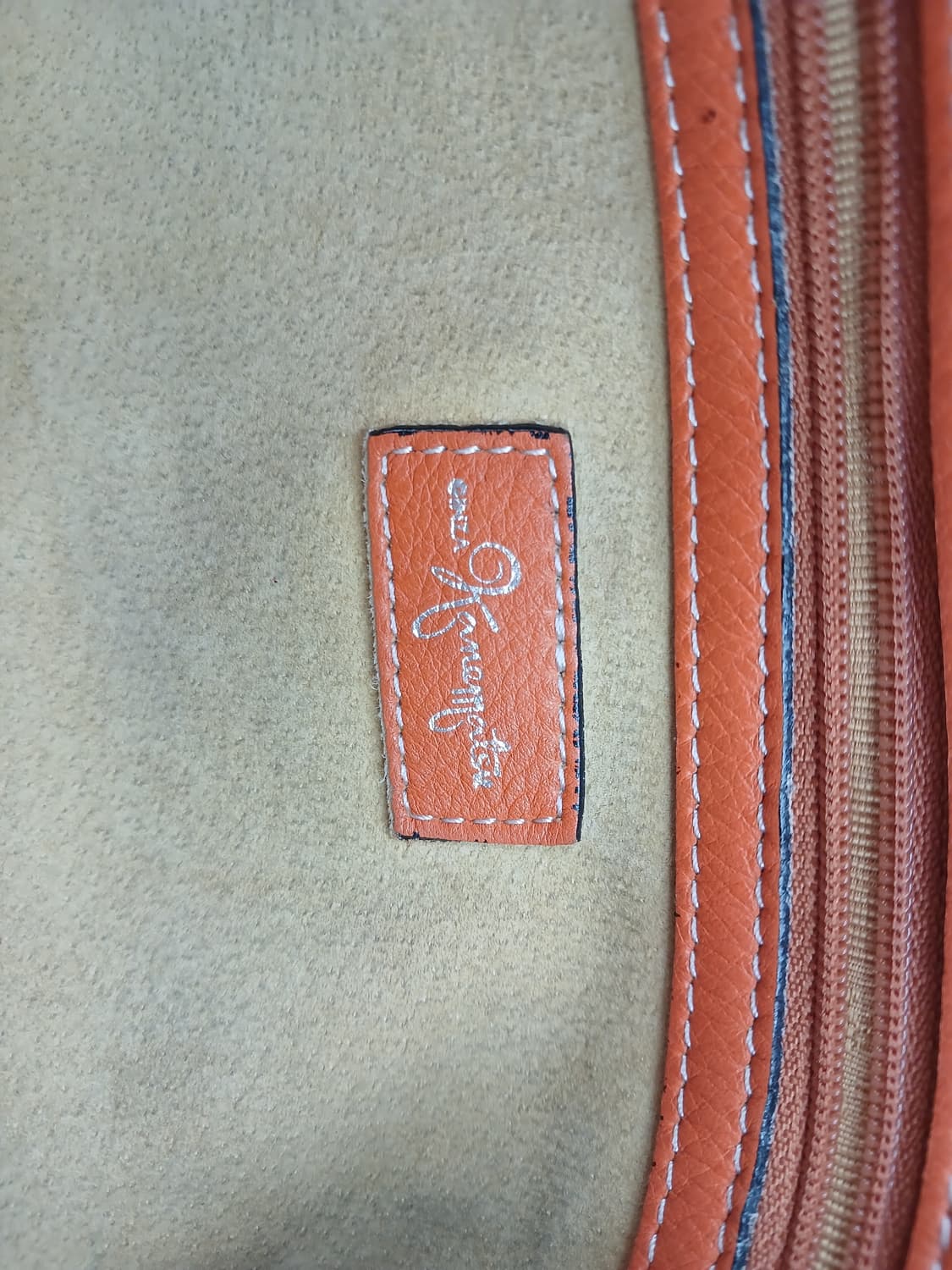 Kanematsu 가죽 볼링백 상품이미지2