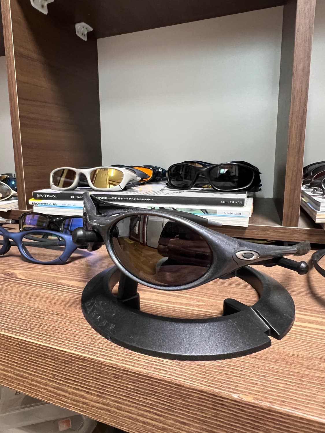 Oakley Eye Jacket 1.0 Charcoal/Silver  상품이미지3