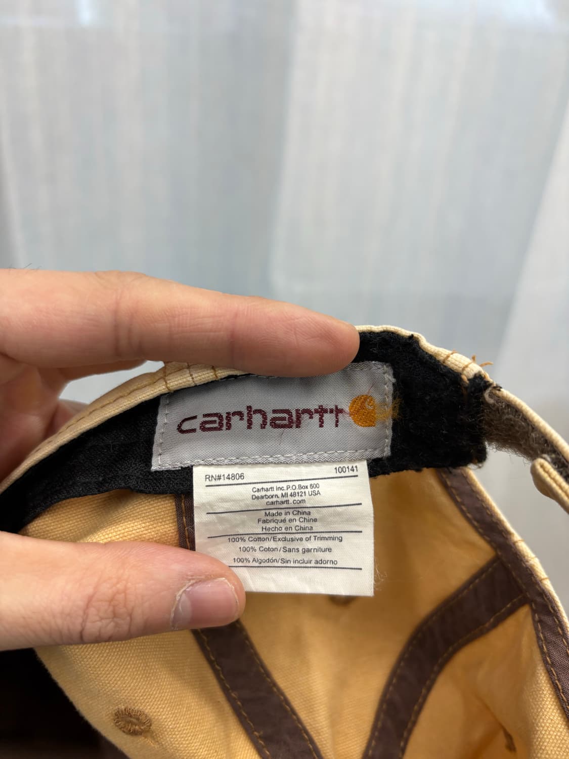 칼하트 오데사 빈티지 에이징 볼캡 모자 상품이미지5