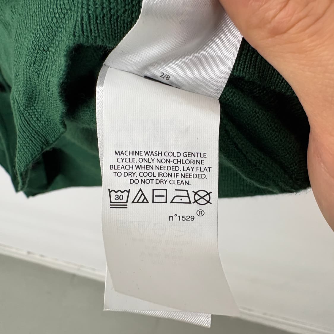 폴로 골프 남성 그린 가디건 S 상품이미지5