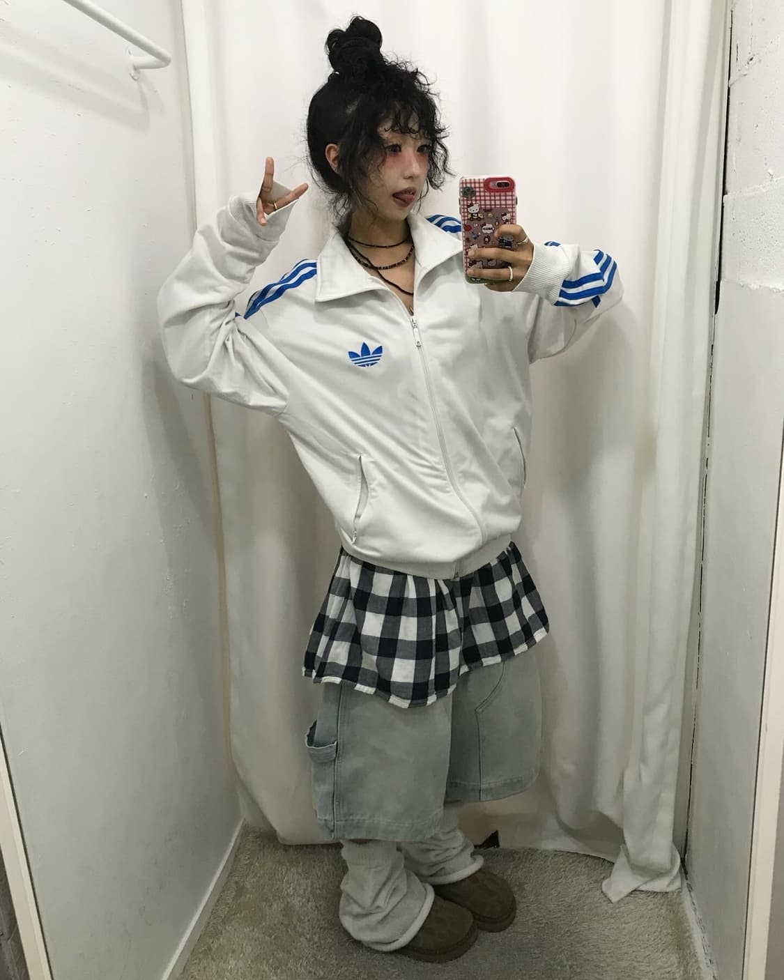 Adidas White&Blue Jersey ⭐️대대장 레어⭐️ 상품이미지3