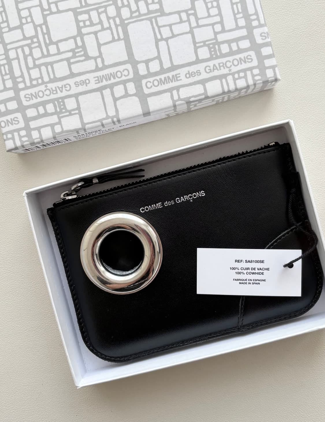 꼼데가르송 아일렛 레더 지갑 상품이미지2