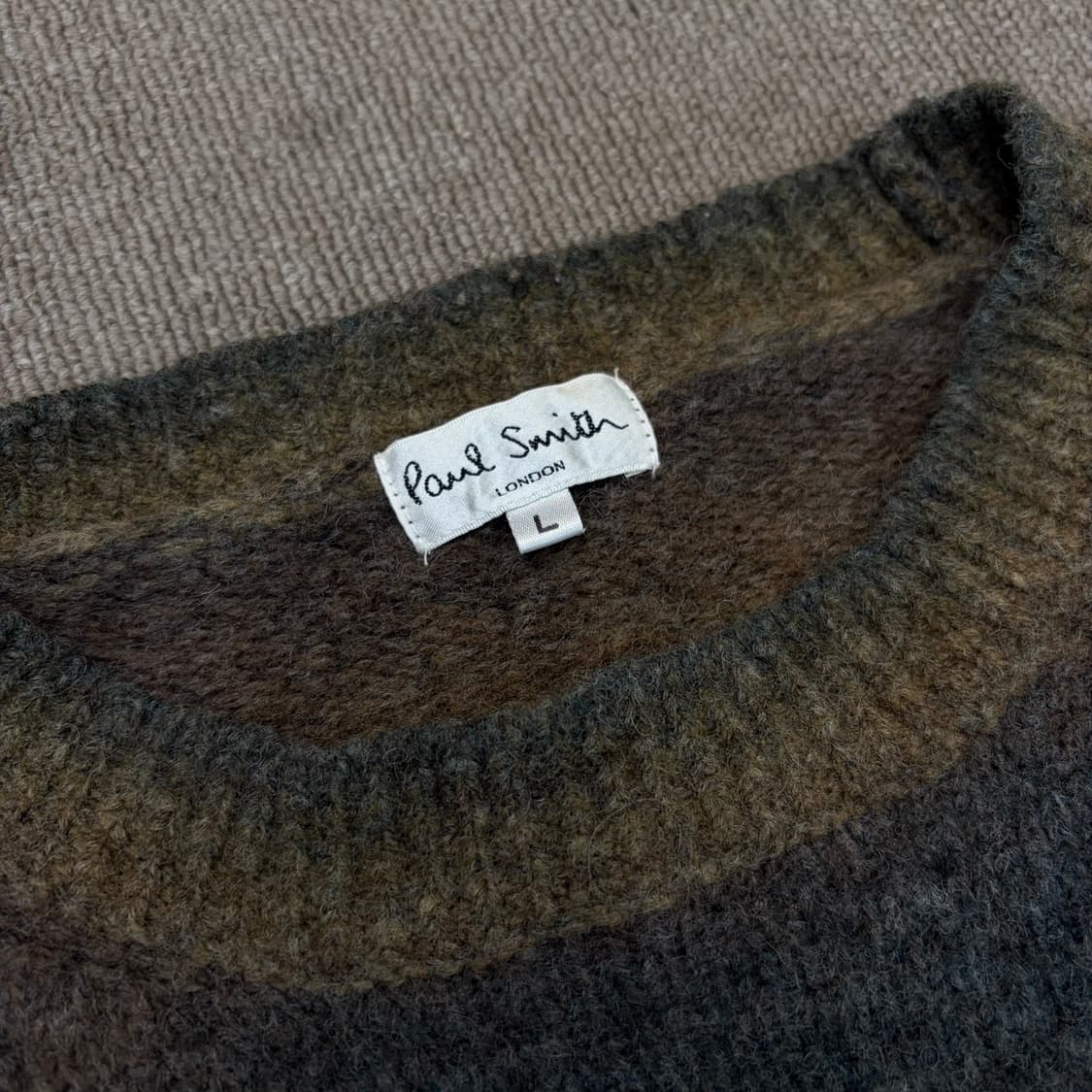 paul smith japan 폴스미스 그라데이션 니트 상품이미지2