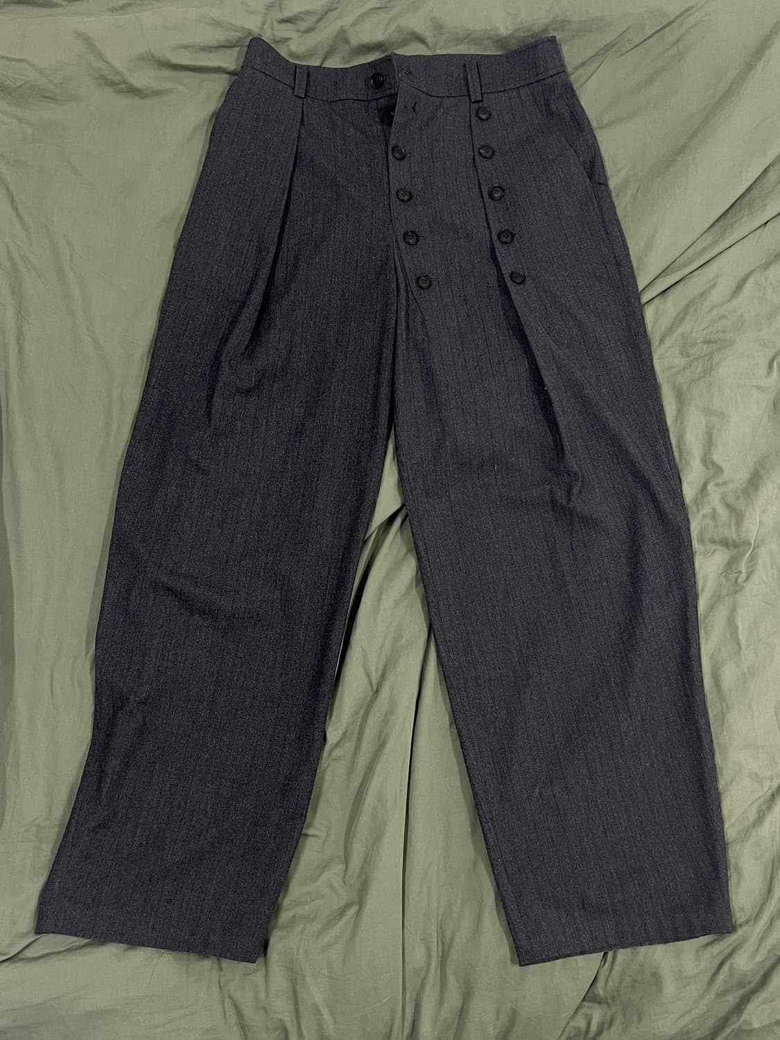 요석 Multi-button pants 사이즈표첨부 상품이미지3