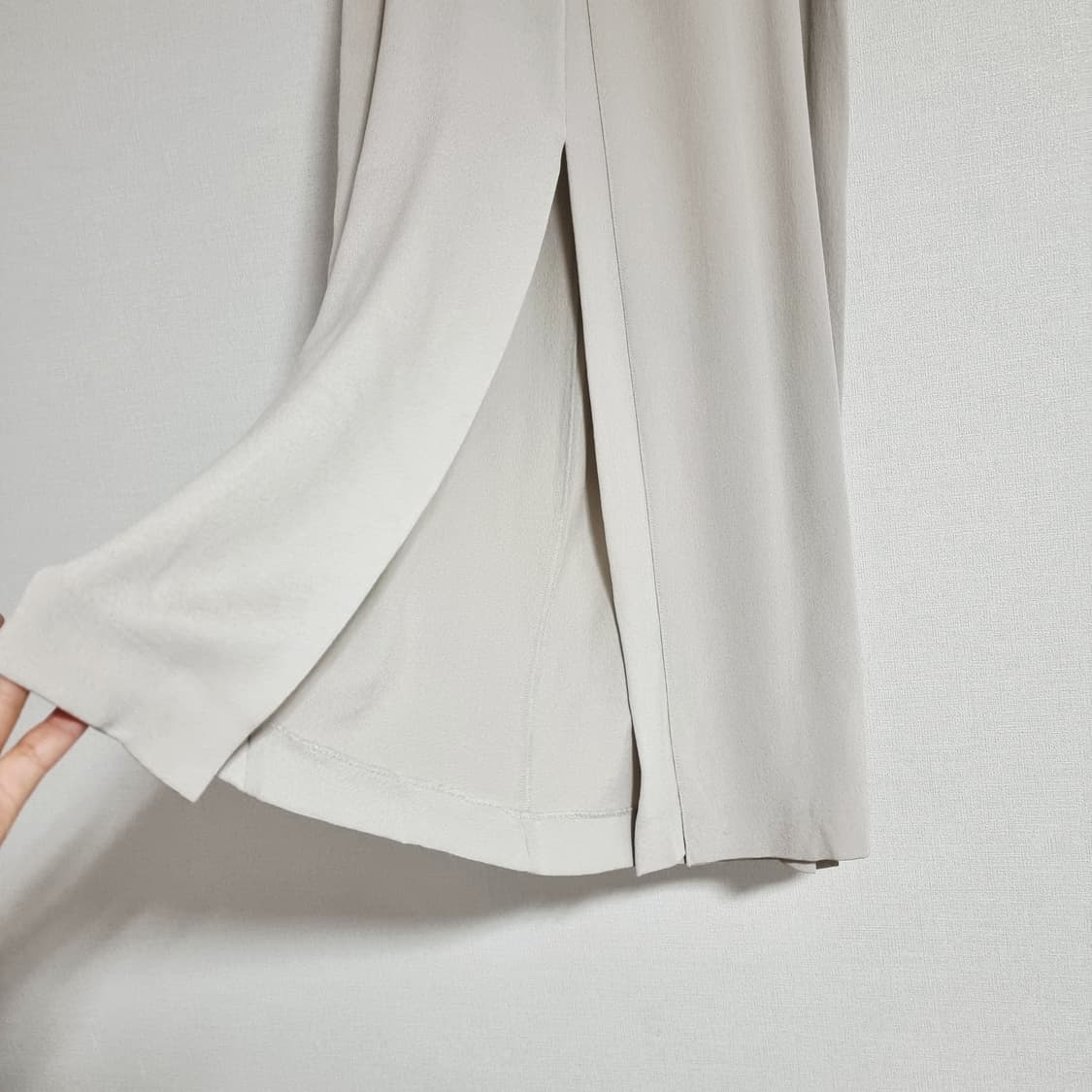 조셉 JOSEPH 3단슬릿 실크 스커트 치마 (26인치/표기36)상태완벽 상품이미지3