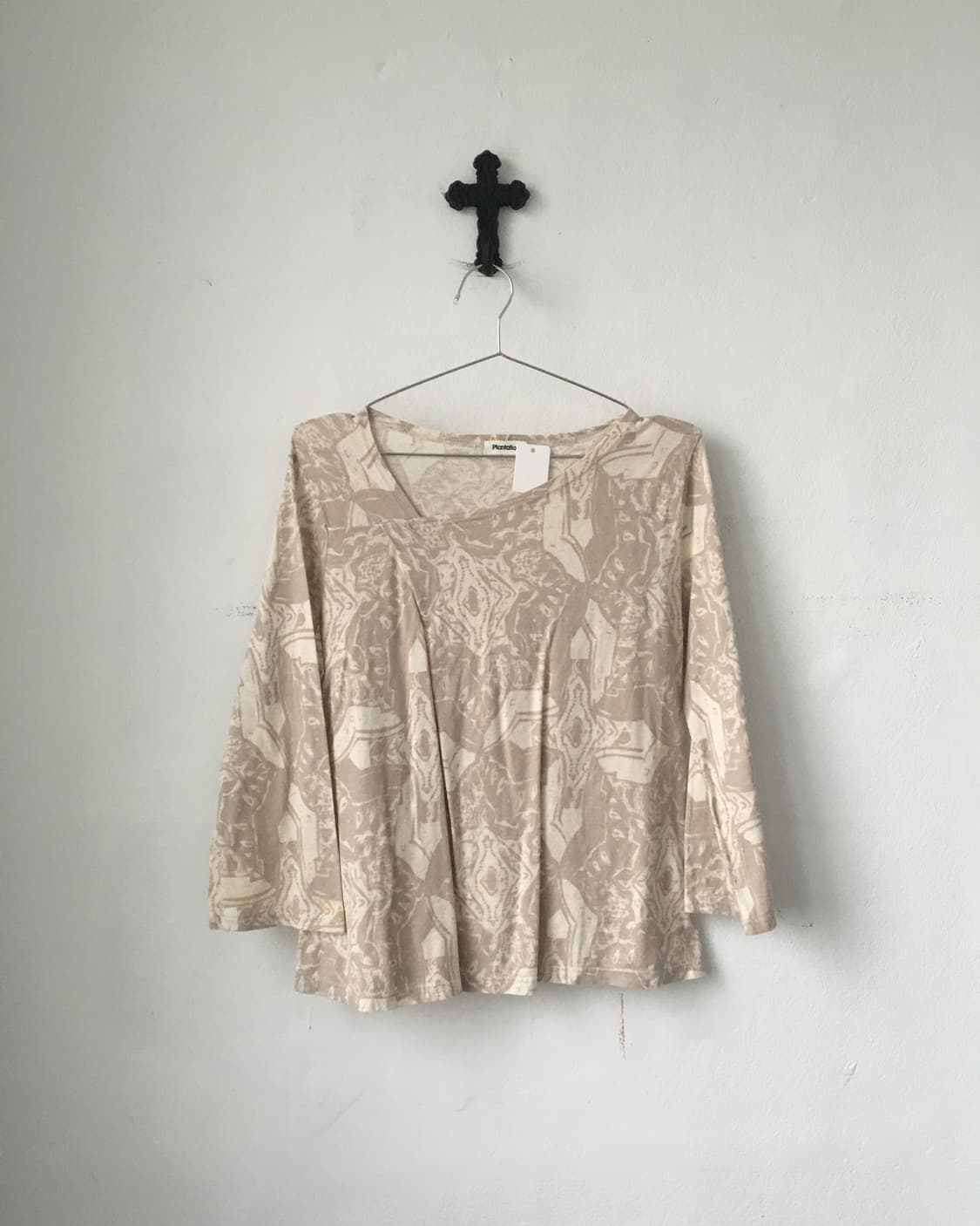 Plantation pattern sleeve 상품이미지2