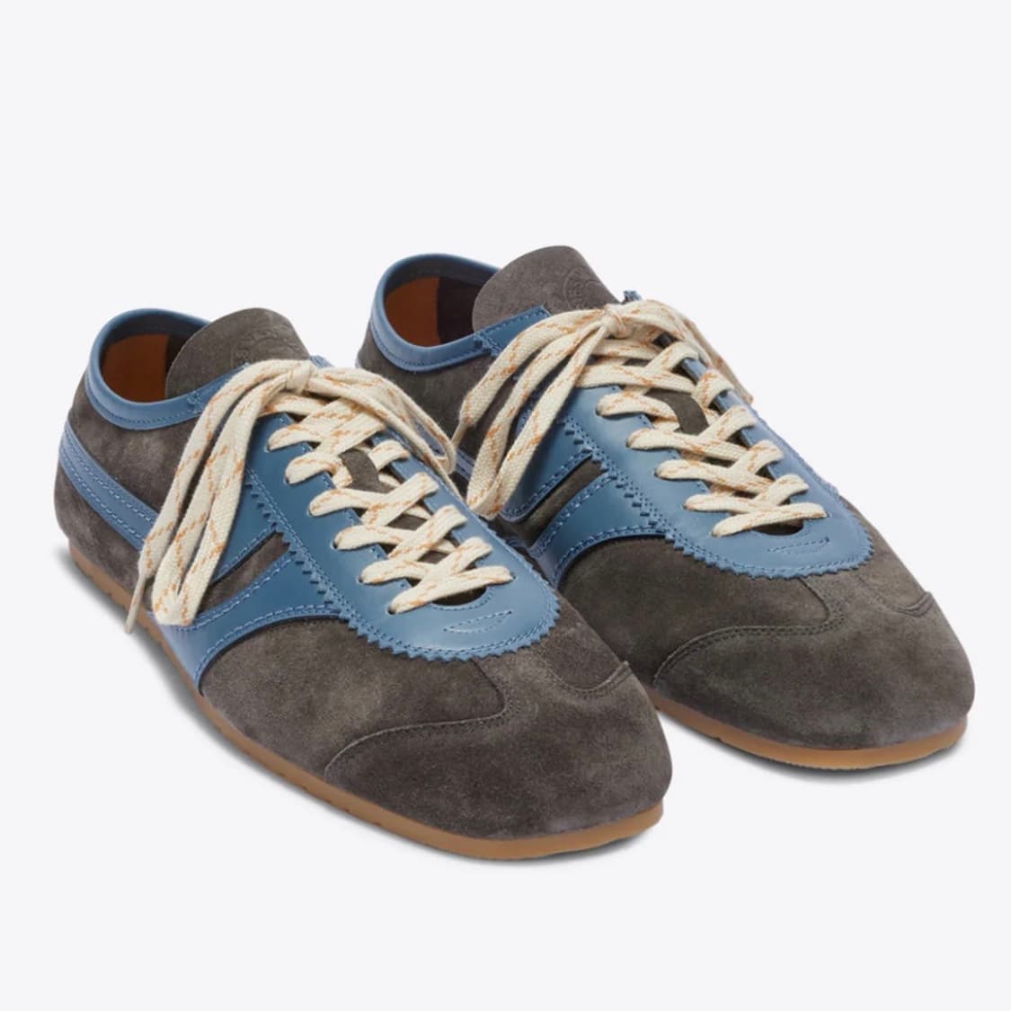 [40,41,42,43]드리스반노튼 26ss 스웨이드 스니커즈/스틸 상품이미지1