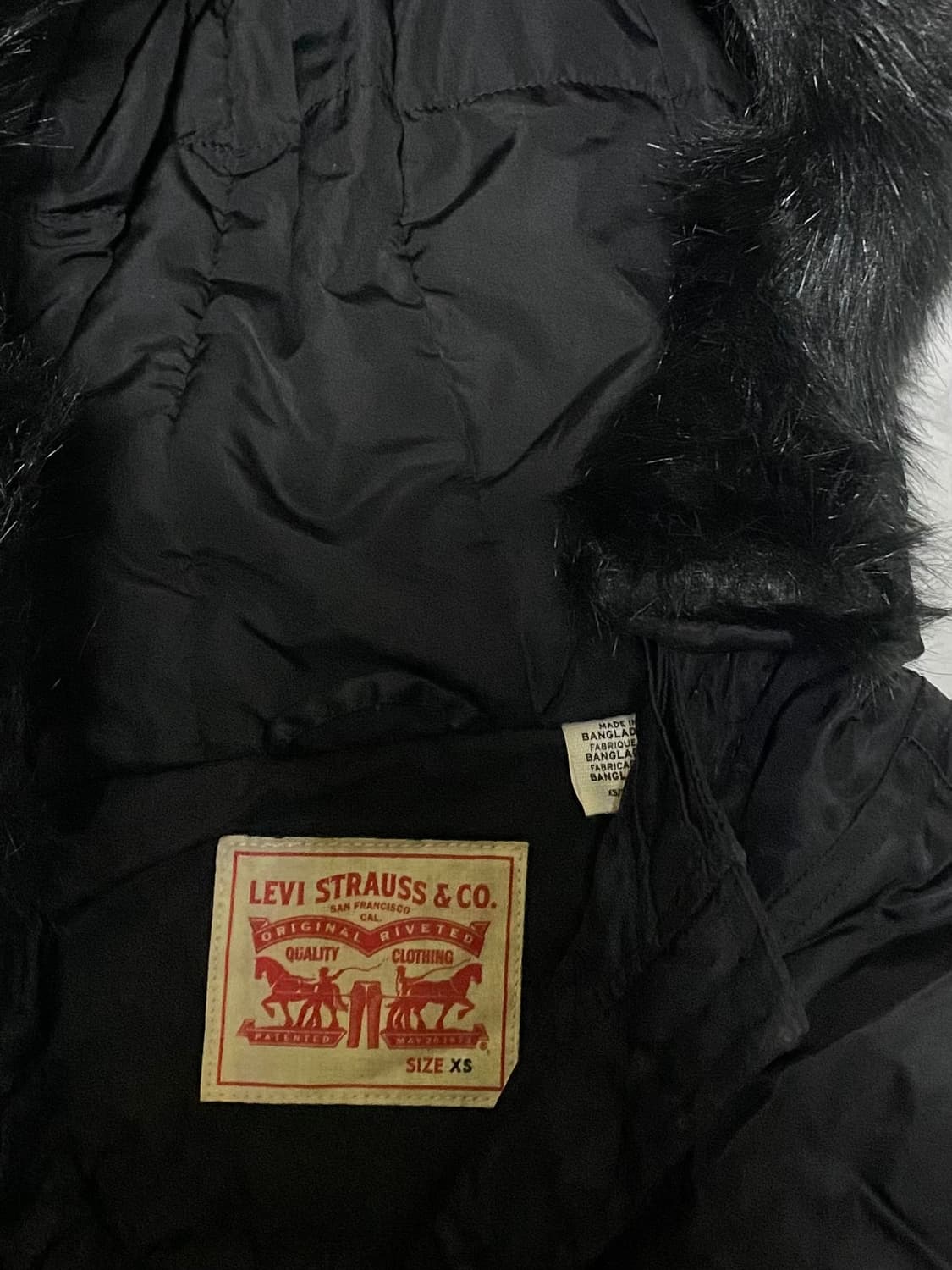 리바이스 매장판 여성 패딩점퍼 여성 90 상품이미지3