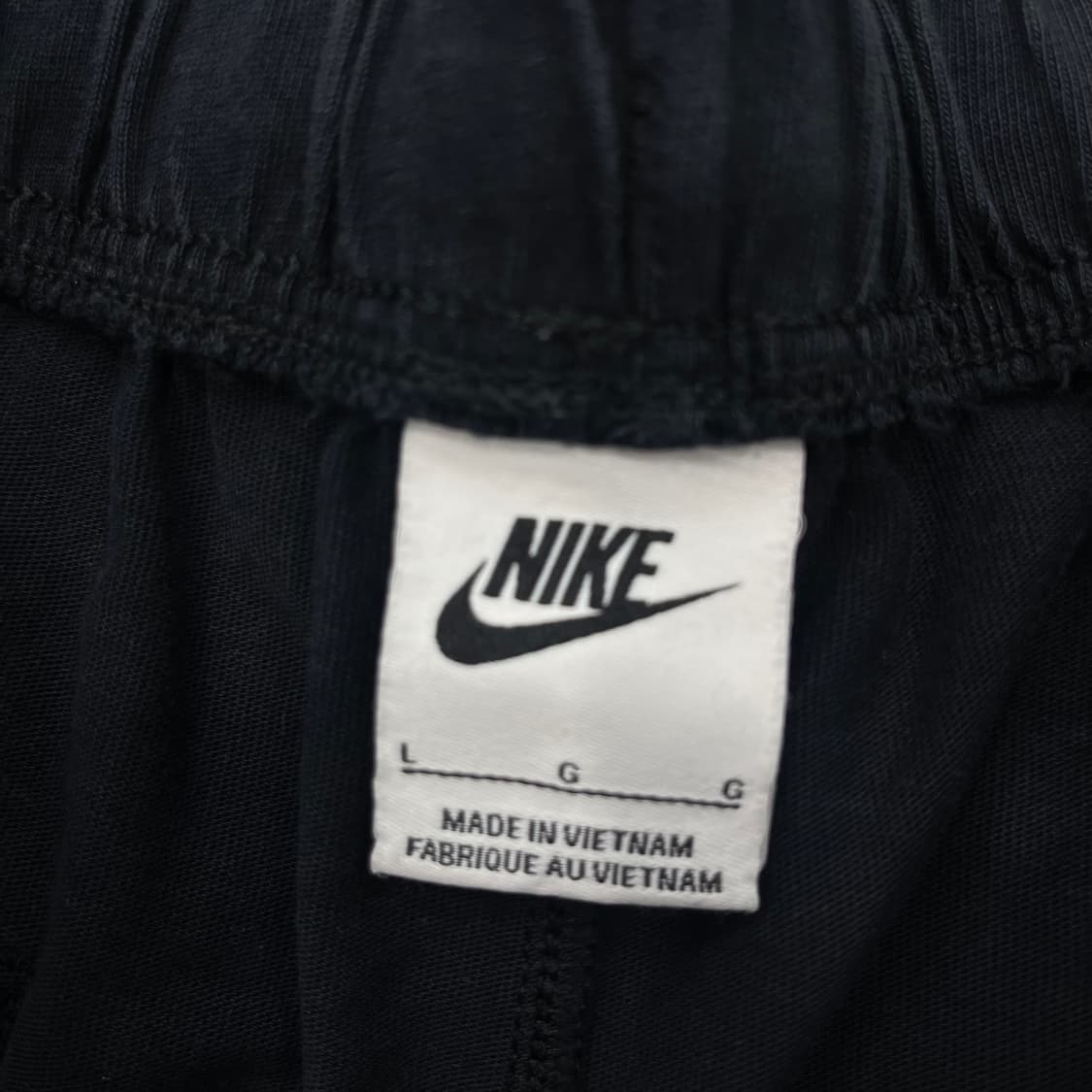 L 나이키 블랙 반바지 상품이미지5