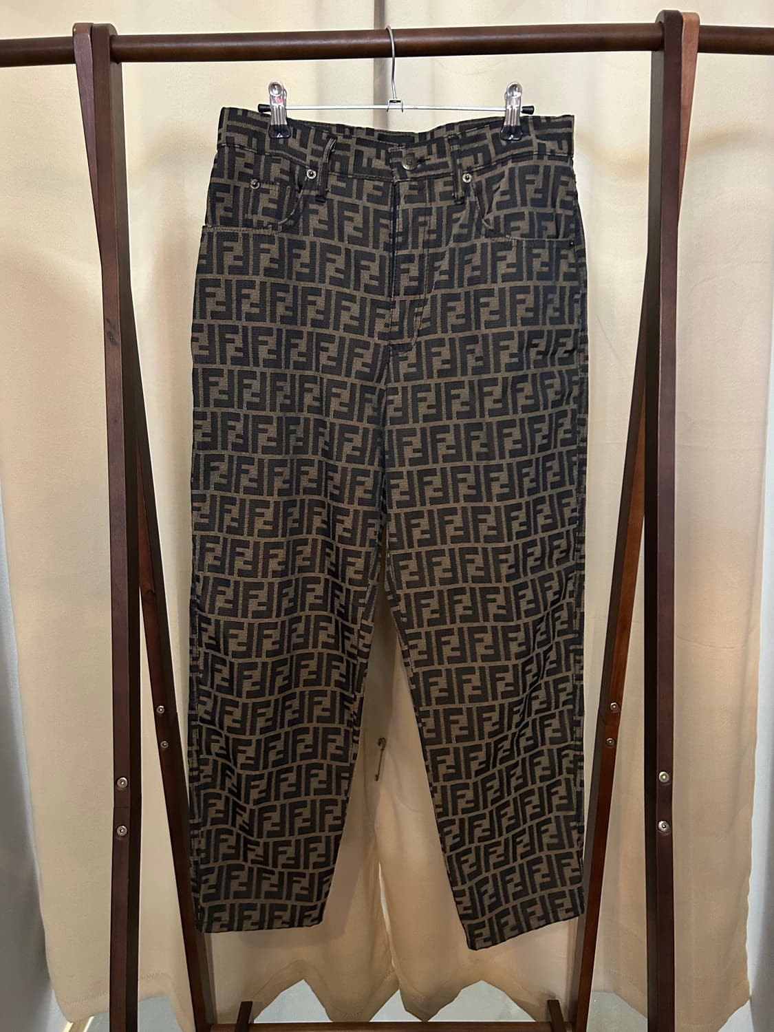 FENDI 펜디 90's FF 자카드 팬츠 상품이미지2