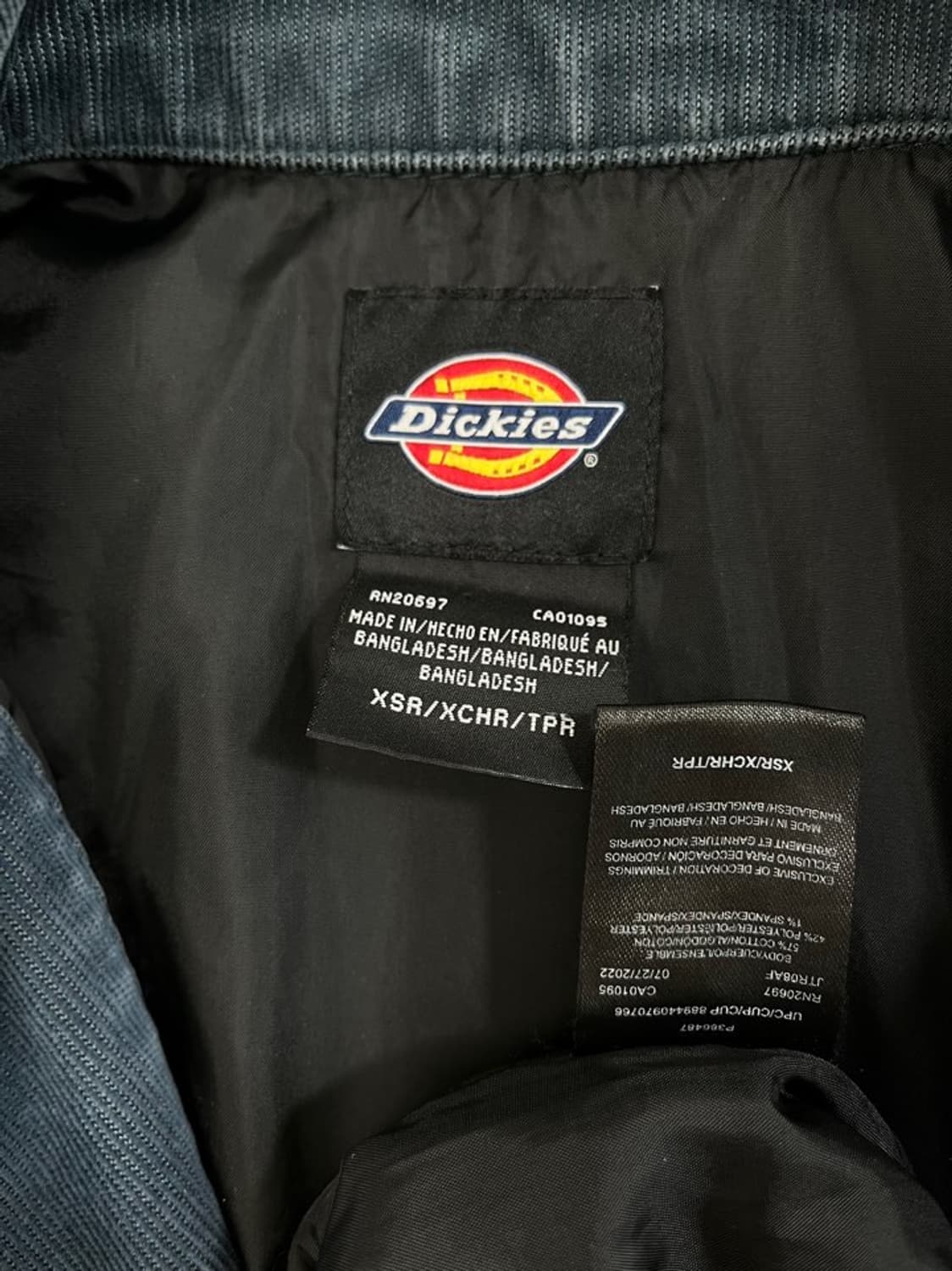 디키즈 코듀로이 블루종 자켓/#2820 상품이미지5