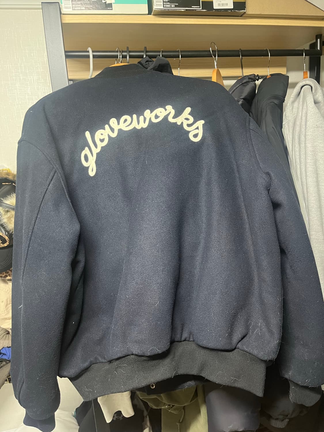 글로브 웍스 울 바시티 자켓 상품이미지2