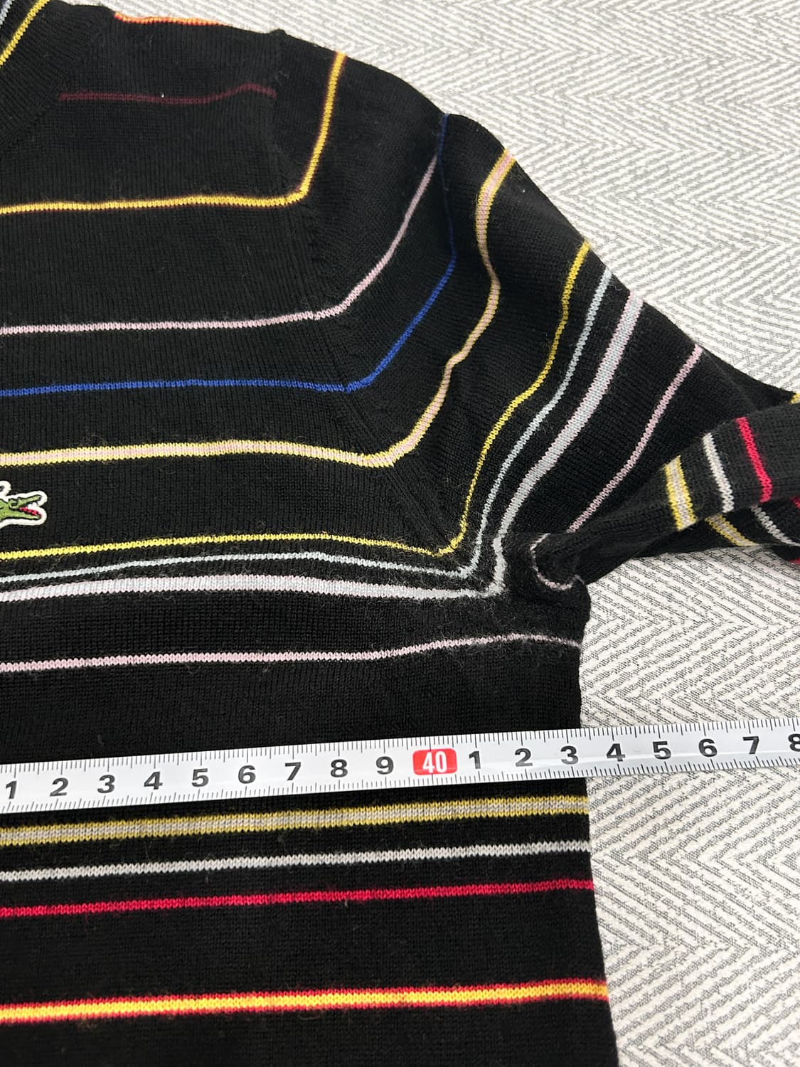 라코스테 터틀넥 울100% 니트 원피스 55 상품이미지8