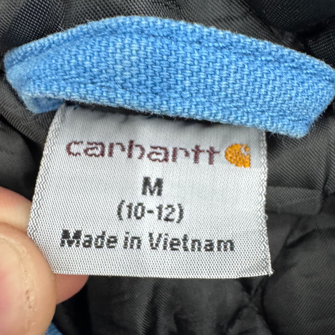 칼하트 J130 덕액티브 후드 워크자켓 하늘색 상품이미지8