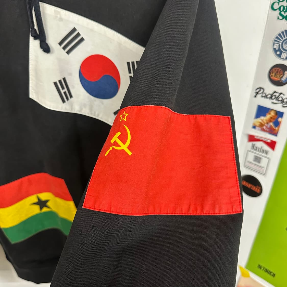 2013FW 슈프림 만국기 후드 상품이미지3