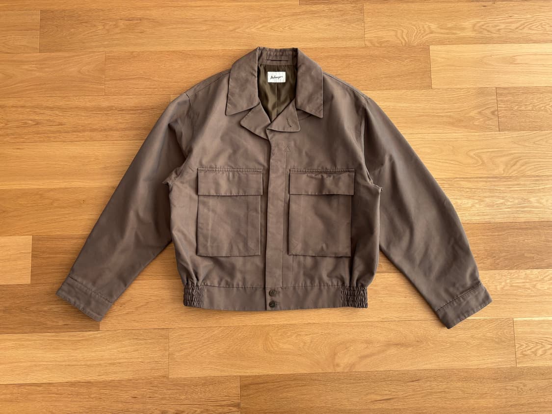 비헤비어 트래블러 블루종 자켓 3사이즈 브라운 상품이미지2