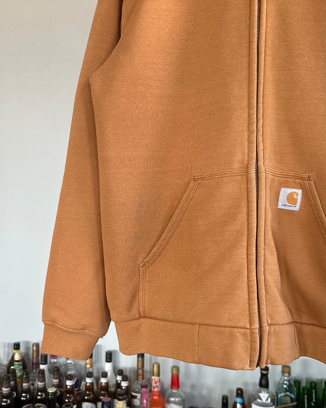 [S-M]칼하트 써멀 레인디펜더 된장 후드집업 상품이미지5