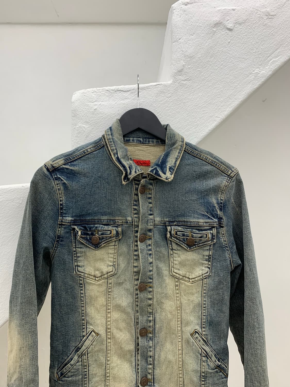 Sand washed denim jacket  상품이미지6