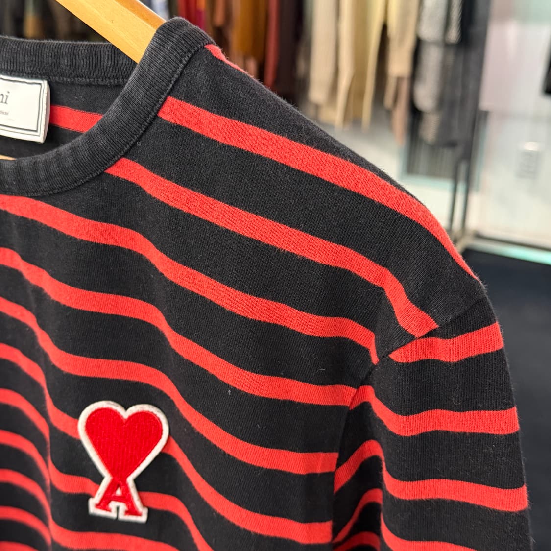 [4] ami 아미 스트라이프 롱슬리브 티셔츠 상품이미지3