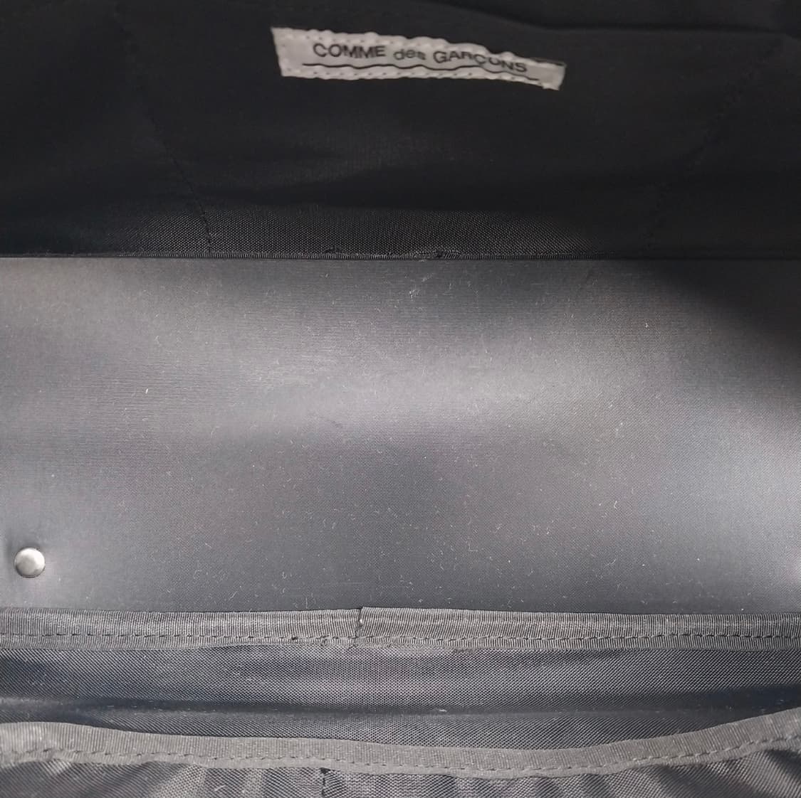 꼼데가르송 아오야마 더블지퍼 볼링백 상품이미지6