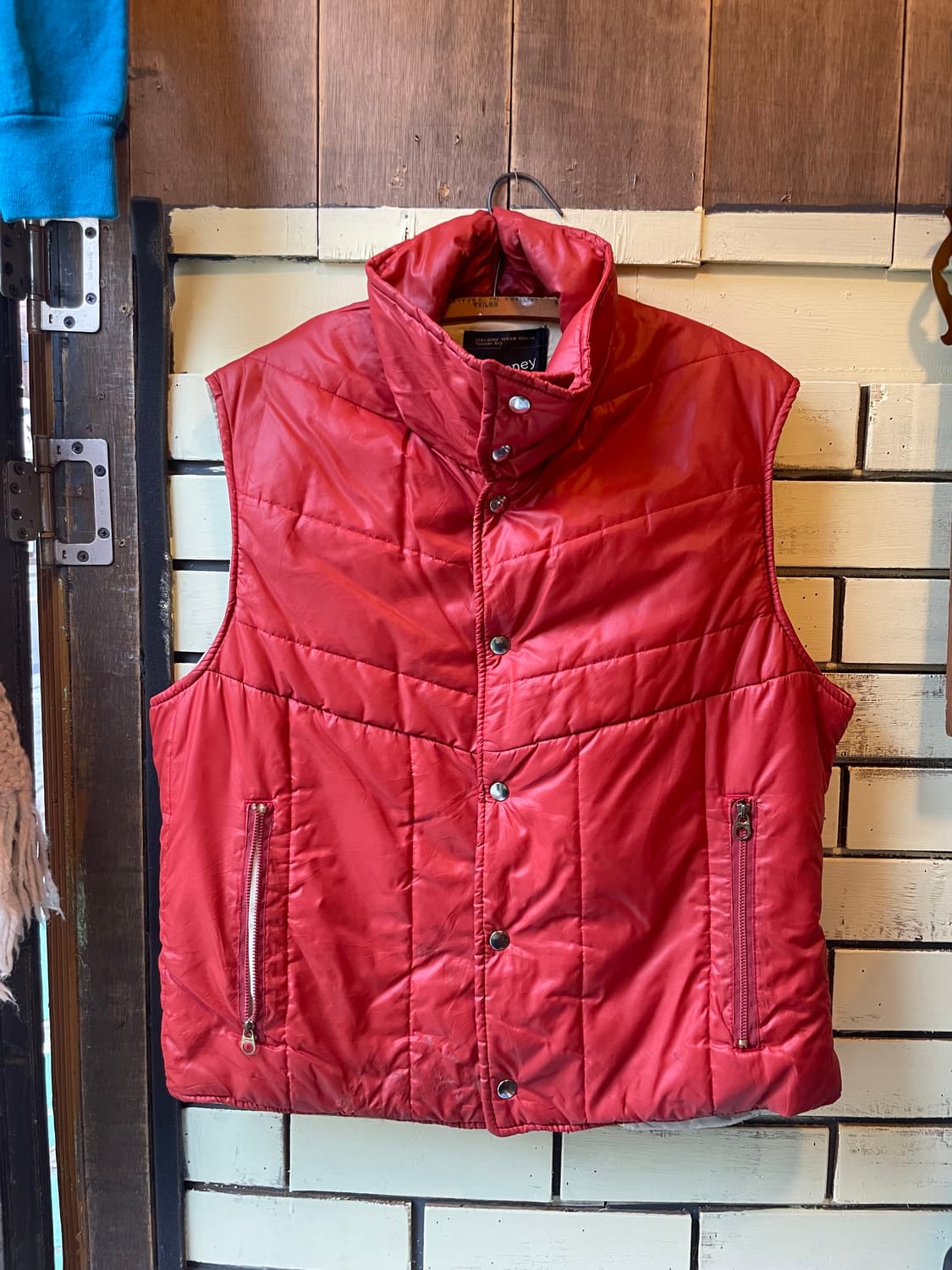 1970–80’s Vintage JCPenney Quilted Vest  상품이미지10