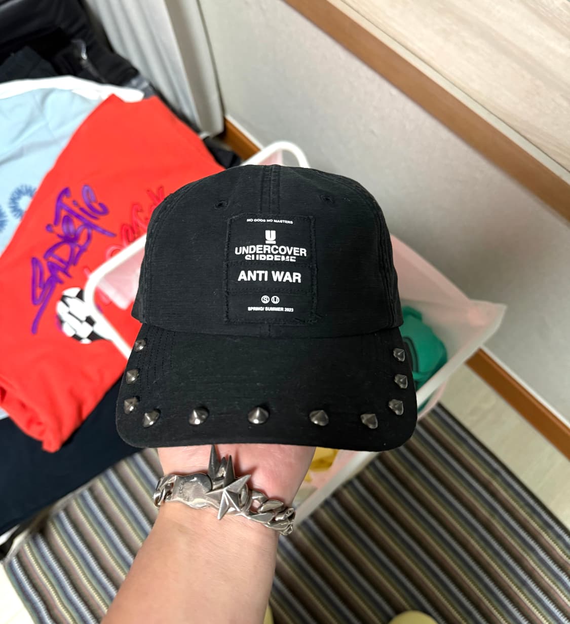 슈프림 언더커버 스터드 볼캡 상품이미지1