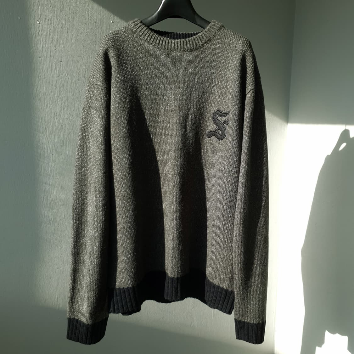 90s Stussy old english knit 상품이미지1
