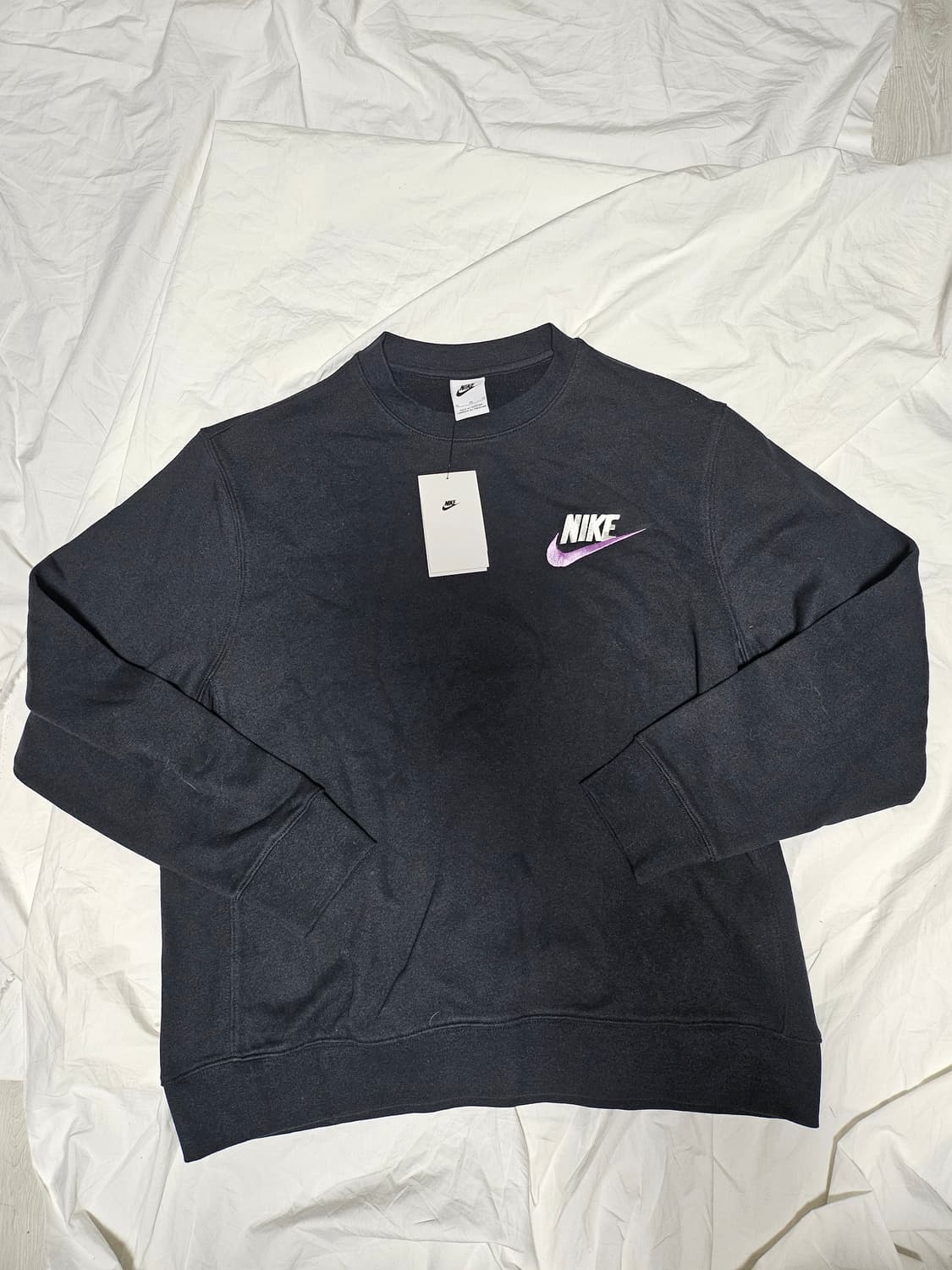 23s 나이키 퍼플스우시 맨투맨 스웻셔츠 XL 상품이미지1