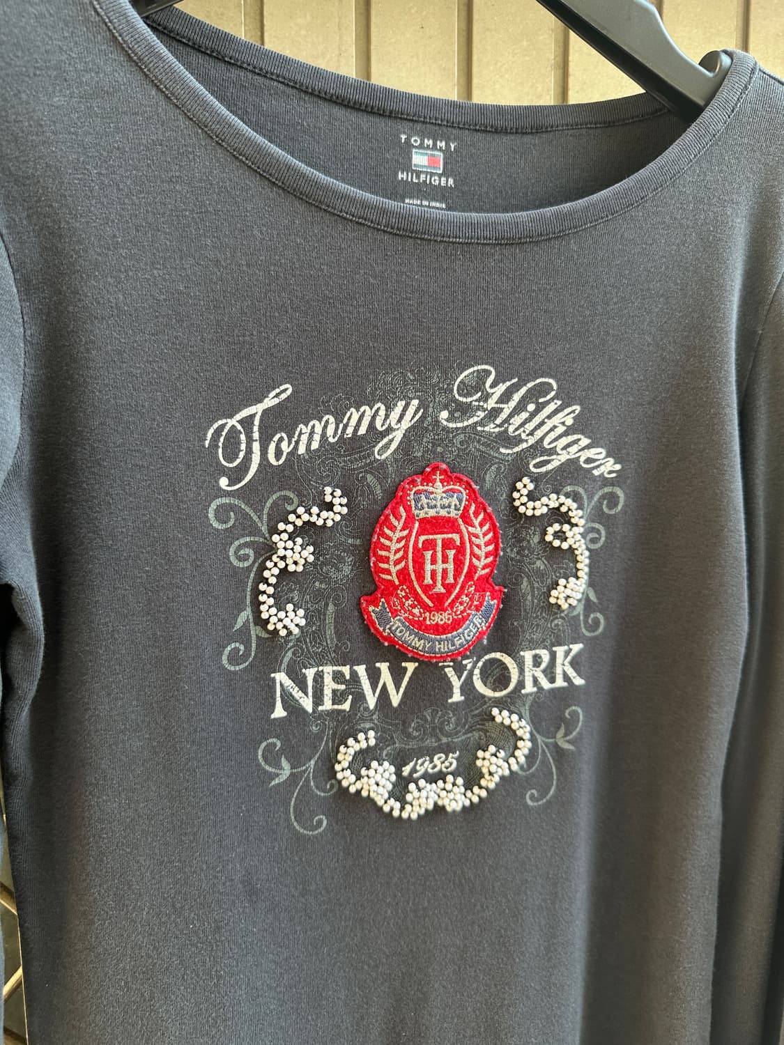TOMMYHILFIGER biz embroidered longsleeve 상품이미지2