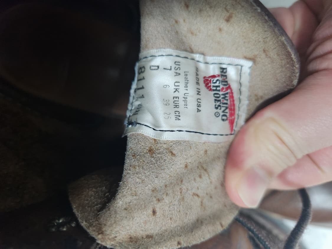 레드윙 아이언레인저 8111 7d 250사이즈 상품이미지5