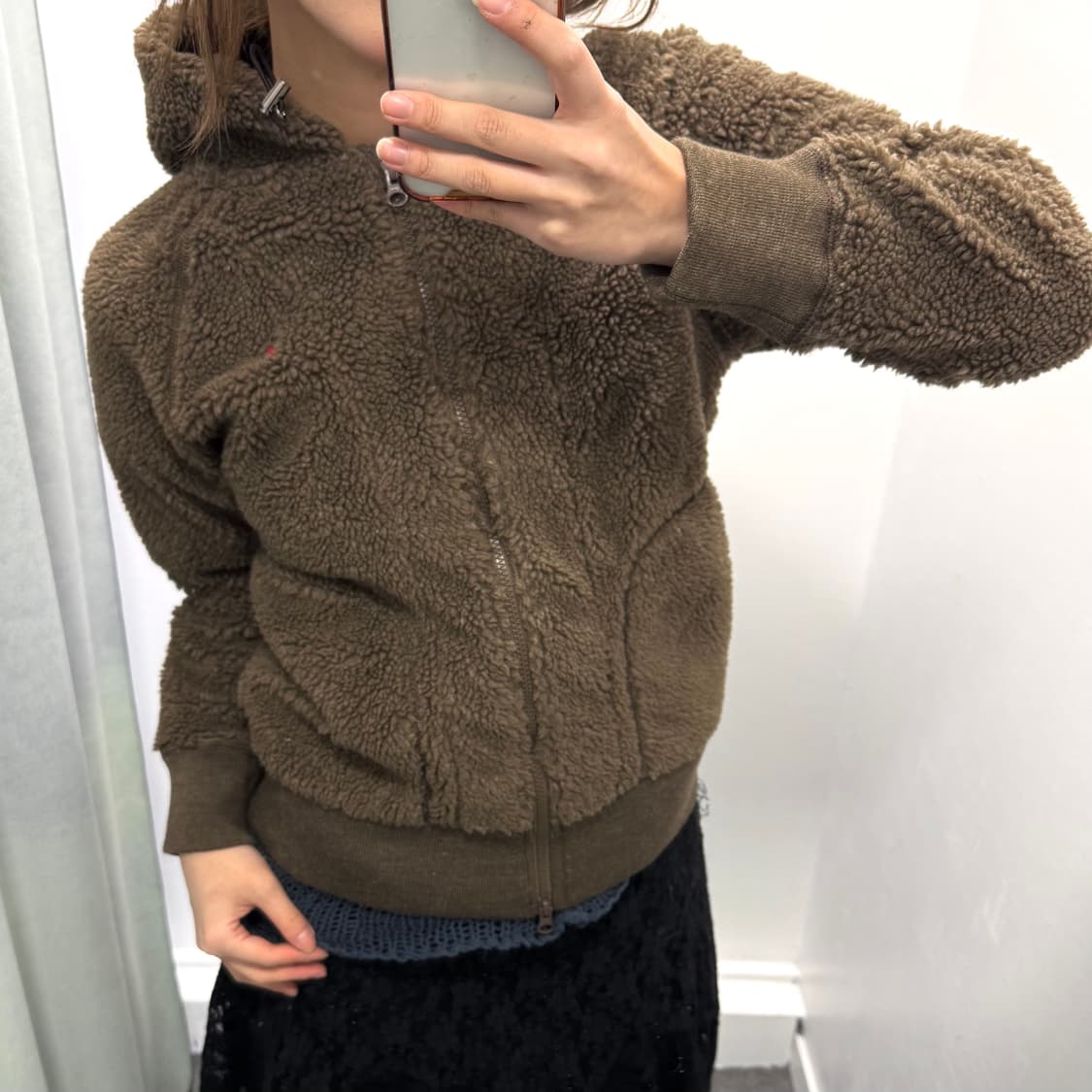 Gymphlex 브라운 투웨이 플리스 자켓 상품이미지2