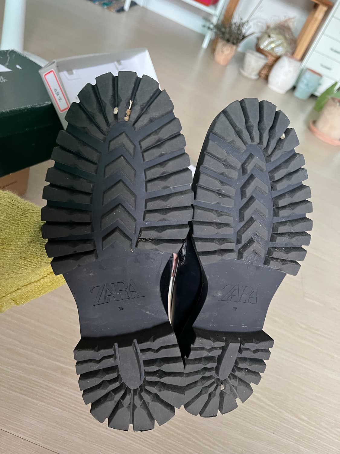 자라 블랙 로퍼 상품이미지5