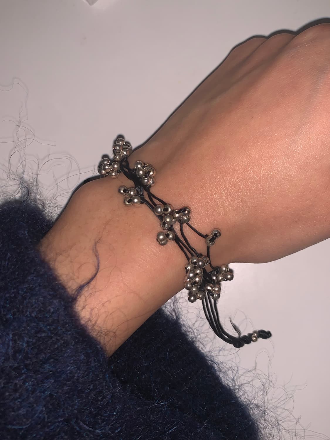 포도알 실버 팔찌 silver bracelet 상품이미지1