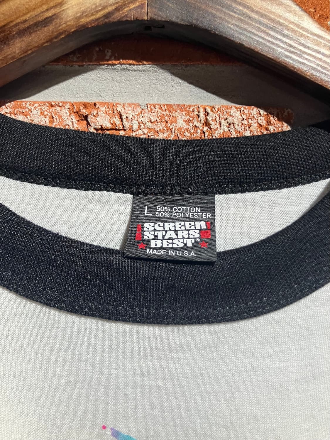 90s USA 빈티지 스크린 스타즈 링거 티셔츠 상품이미지6